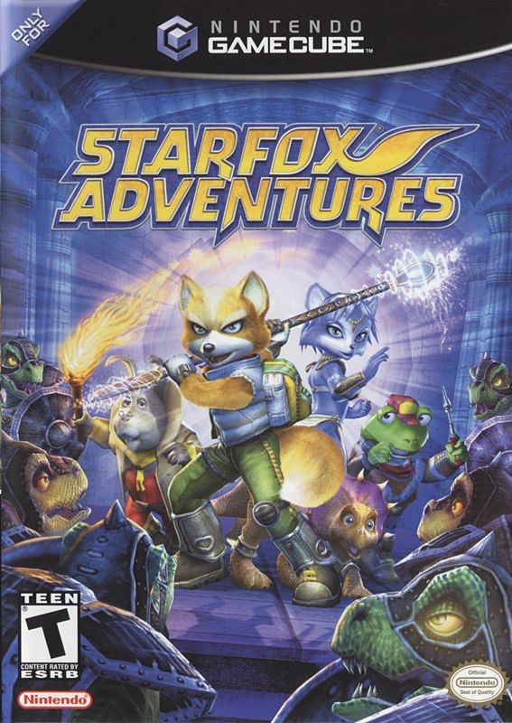 Front Cover for Star Fox Adventures (GameCube)