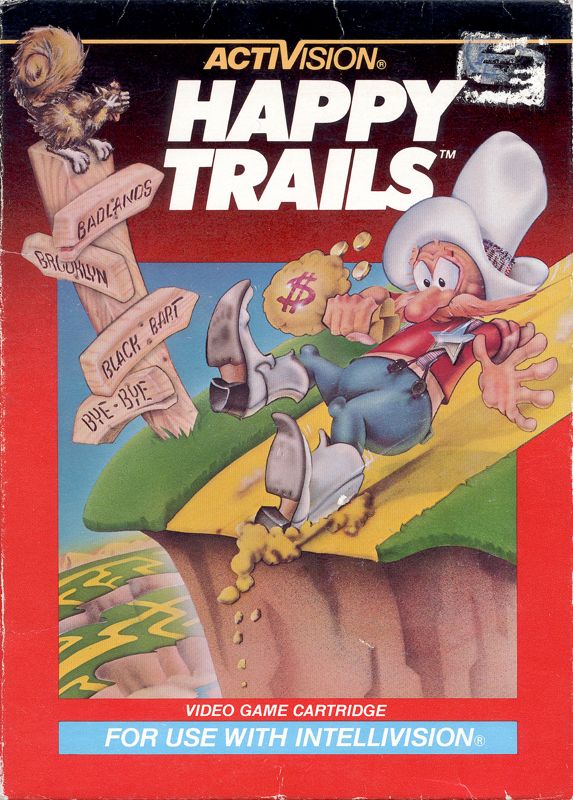 Front Cover for Happy Trails (Intellivision)