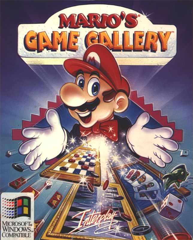 Front Cover for Mario's Game Gallery (DOS)