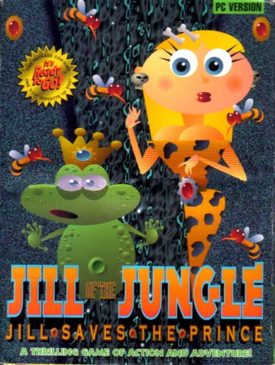 Front Cover for Jill of the Jungle: Jill Saves the Prince (DOS)