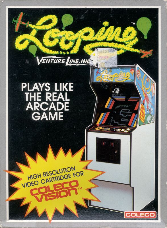 Front Cover for Looping (ColecoVision)