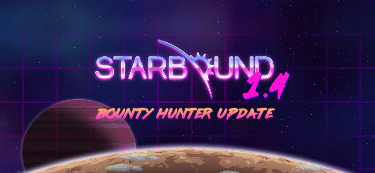 Front Cover for Starbound (Linux and Macintosh and Windows) (GOG.com release): Bounty Hunter Update version