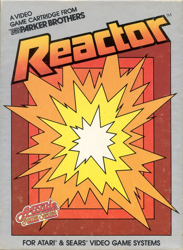 Front Cover for Reactor (Atari 2600)