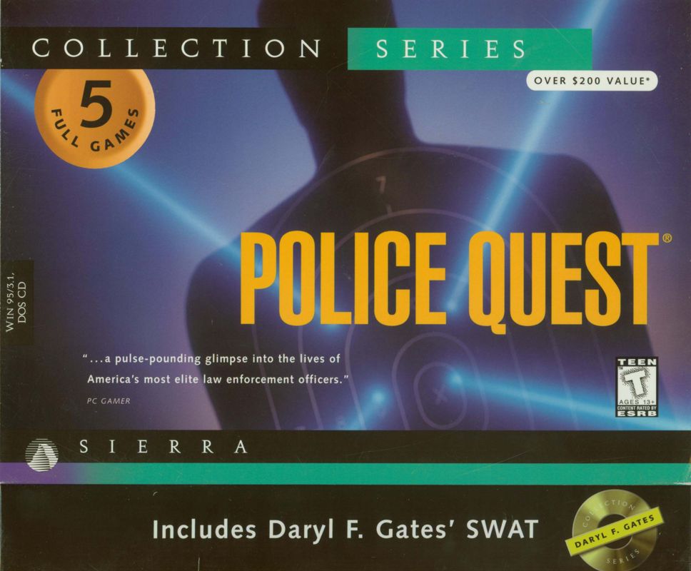 Front Cover for Police Quest: Collection Series (DOS and Windows and Windows 3.x)