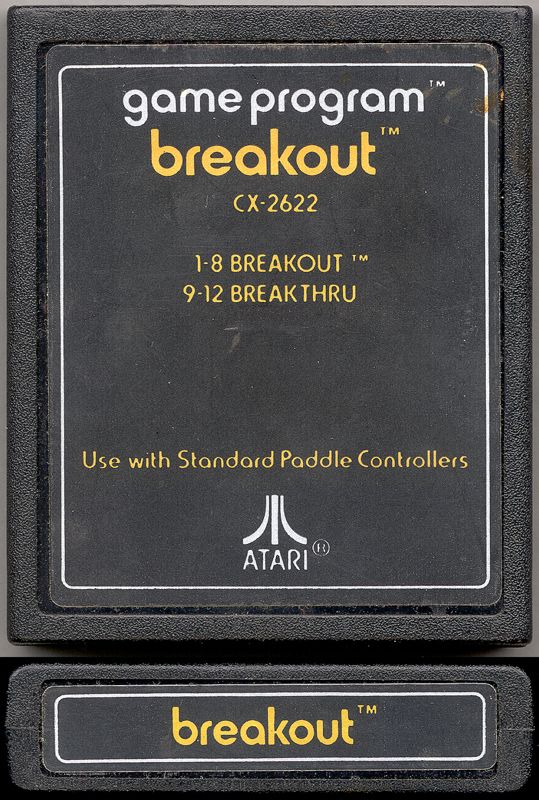 Media for Breakout (Atari 2600) (1978 release)