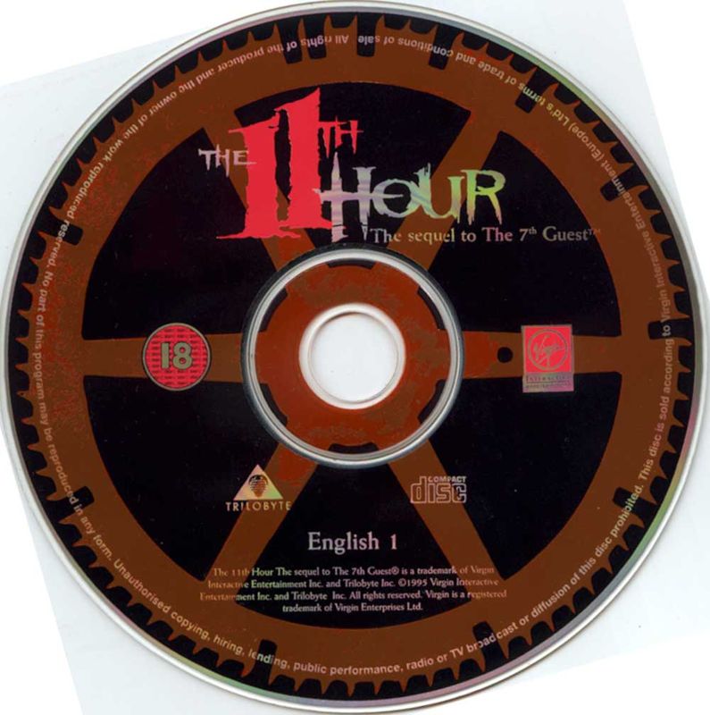 Media for The 11th Hour (DOS and Windows) (White Label release): CD 1/4
