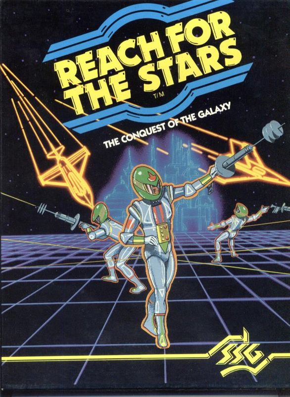 Front Cover for Reach for the Stars: The Conquest of the Galaxy (Apple II) (Platform unconfirmed)