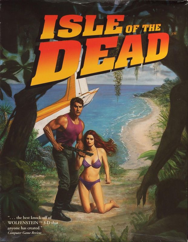 Front Cover for Isle of the Dead (DOS) (CD-ROM Version)
