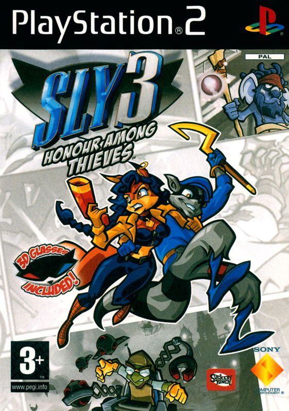 Front Cover for Sly 3: Honor Among Thieves (PlayStation 2)