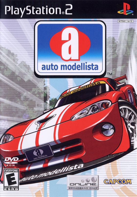 Front Cover for Auto Modellista (PlayStation 2)