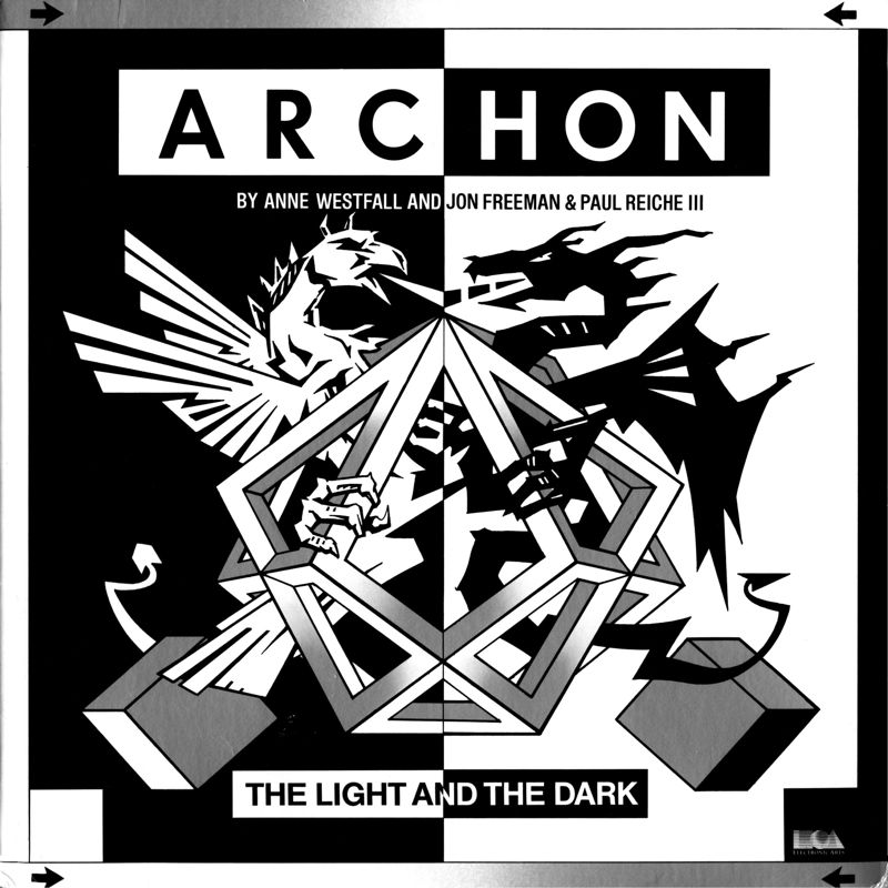 Front Cover for Archon: The Light and the Dark (PC Booter)