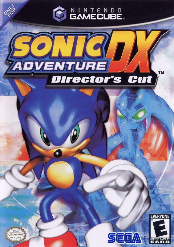 Front Cover for Sonic Adventure DX (Director's Cut) (GameCube)
