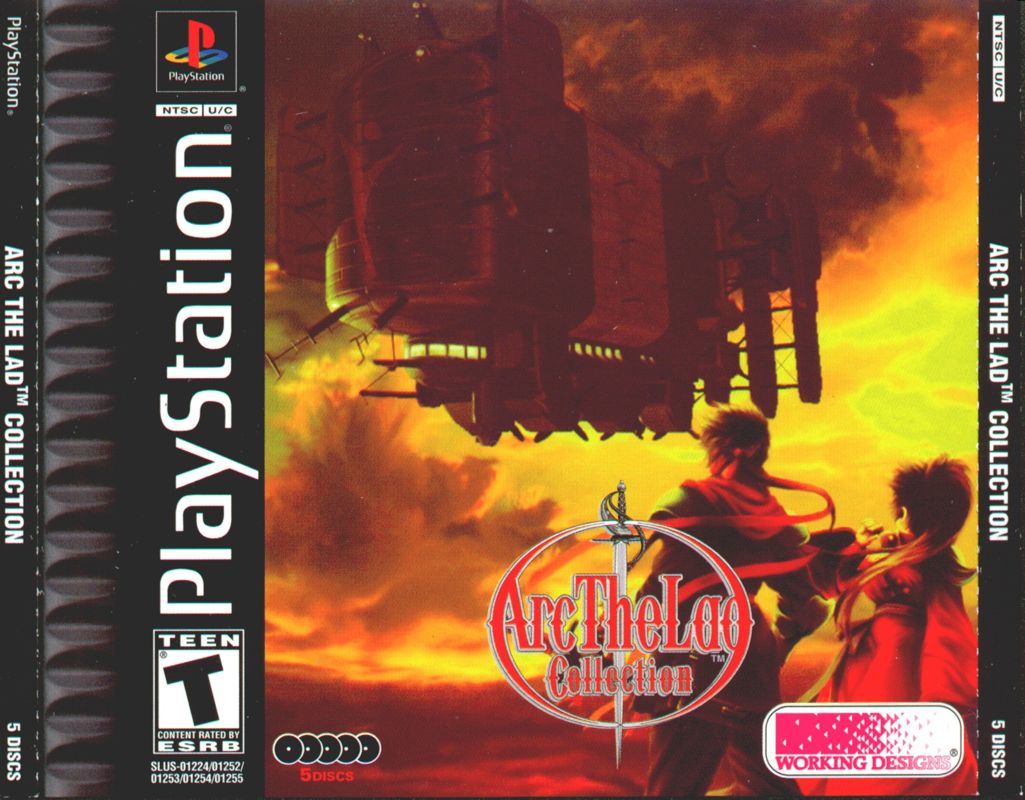 Other for Arc the Lad Collection (PlayStation): Jewel Case - Front