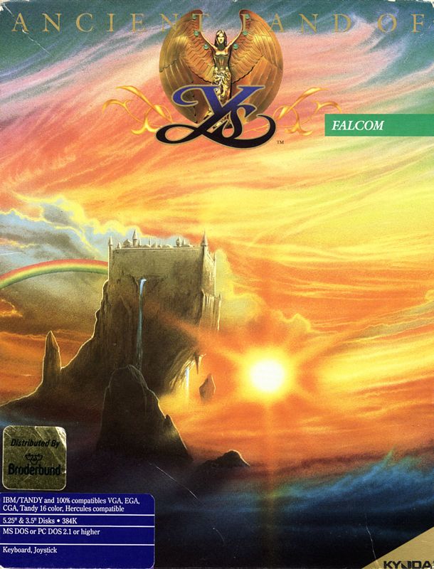 Front Cover for Ys: The Vanished Omens (DOS)