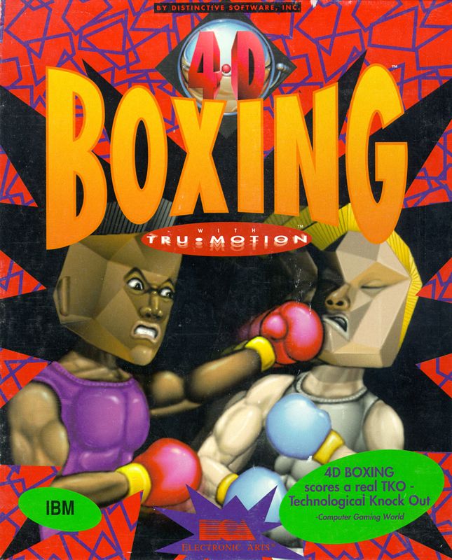 Front Cover for 4-D Boxing (DOS)