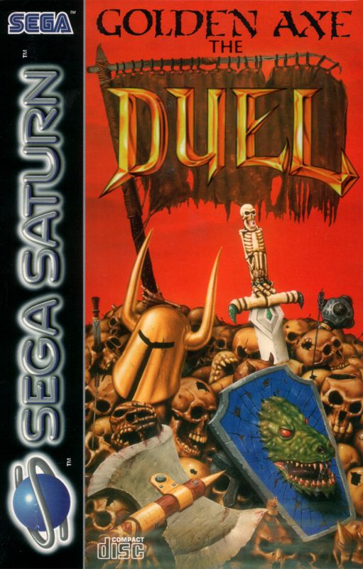Front Cover for Golden Axe: The Duel (SEGA Saturn)