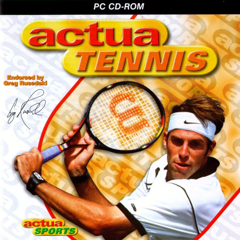 Front Cover for Actua Tennis (Windows)
