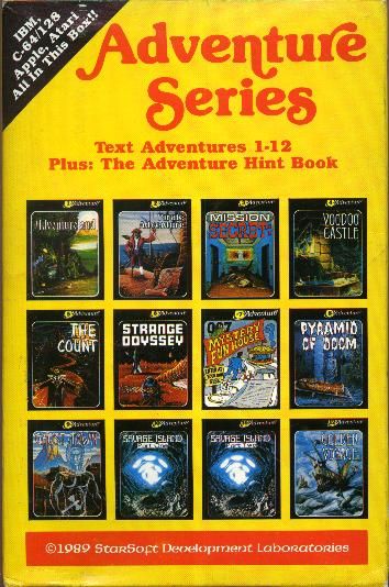 Front Cover for Adventure Series (Apple II and Atari 8-bit and Commodore 64 and DOS)