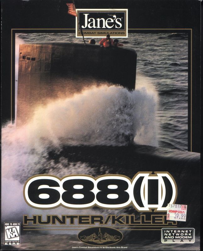 Front Cover for Jane's Combat Simulations: 688(I) Hunter/Killer (Windows)