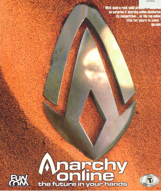 Front Cover for Anarchy Online (Windows)