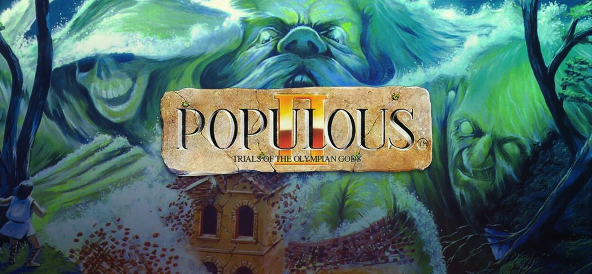 Populous II: Trials of the Olympian Gods cover or packaging material ...