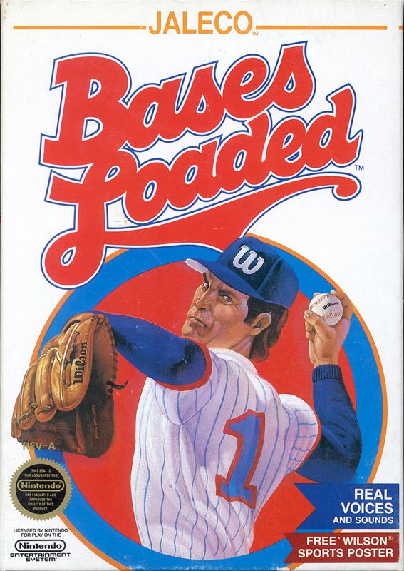 Front Cover for Bases Loaded (NES)