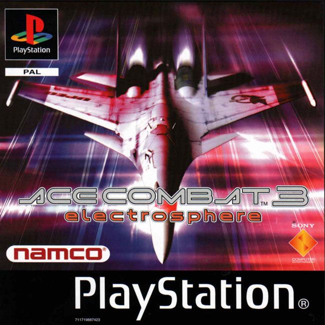Front Cover for Ace Combat 3: Electrosphere (PlayStation)