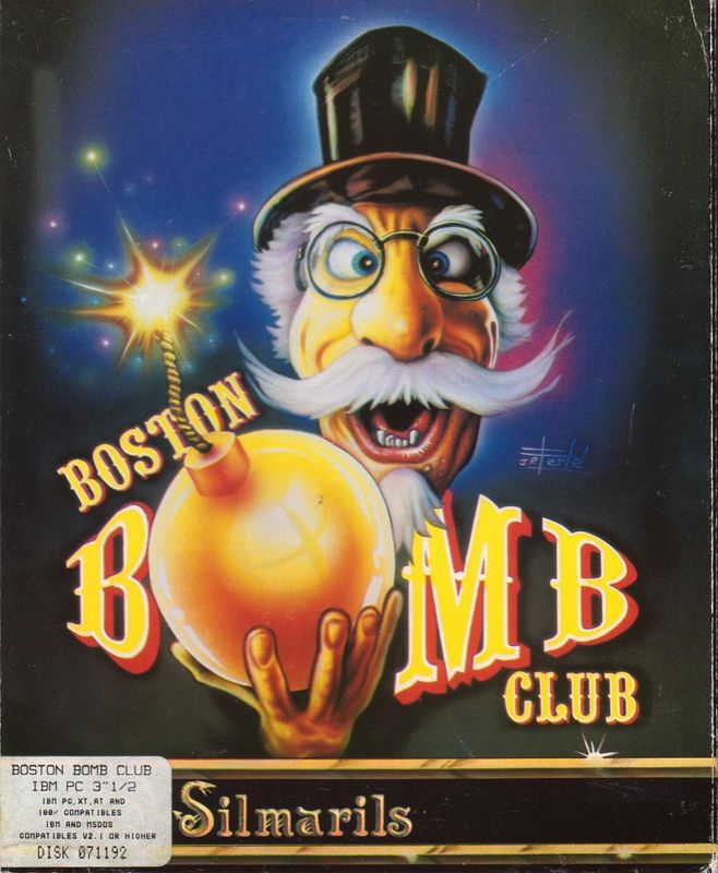 Front Cover for Boston Bomb Club (DOS) (3.5" release)
