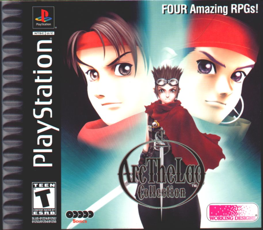 Front Cover for Arc the Lad Collection (PlayStation)