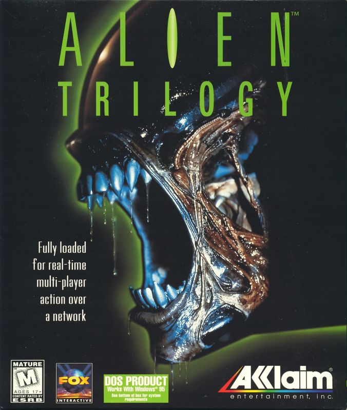 Front Cover for Alien Trilogy (DOS)