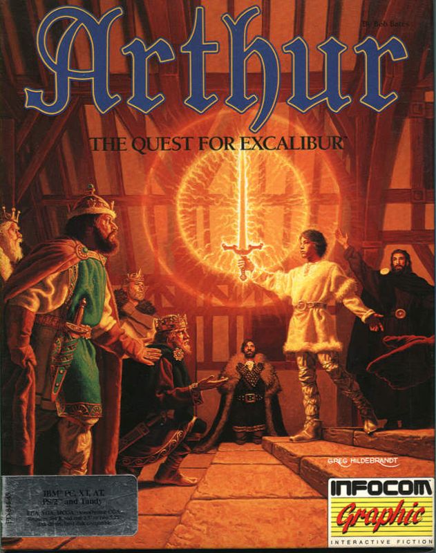 Front Cover for Arthur: The Quest for Excalibur (DOS)