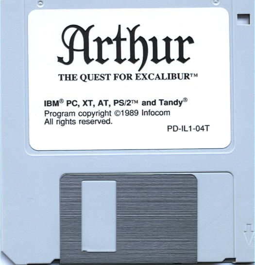 Media for Arthur: The Quest for Excalibur (DOS)