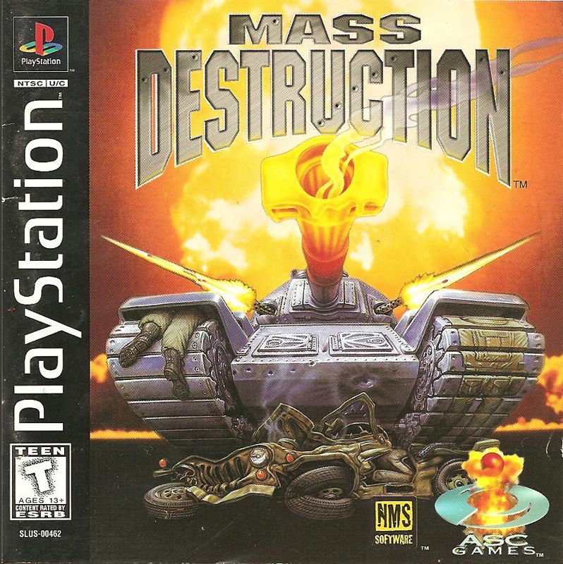 Front Cover for Mass Destruction (PlayStation)