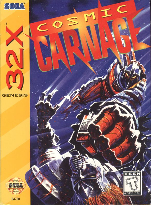 Front Cover for Cosmic Carnage (SEGA 32X)