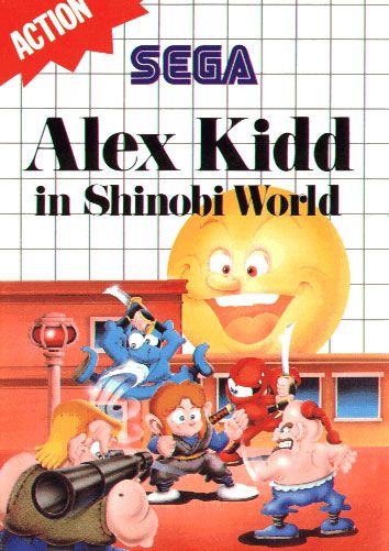 Front Cover for Alex Kidd in Shinobi World (SEGA Master System)