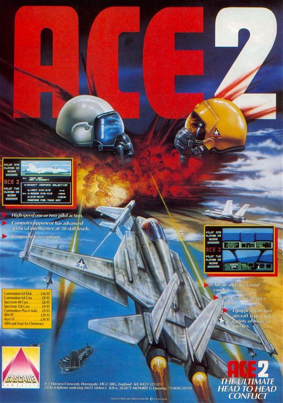 Front Cover for ACE 2 (DOS)