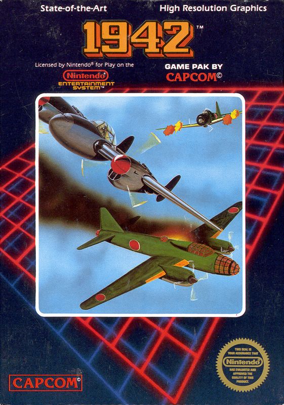 Front Cover for 1942 (NES)