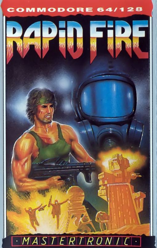 Front Cover for Rapid Fire (Commodore 64)