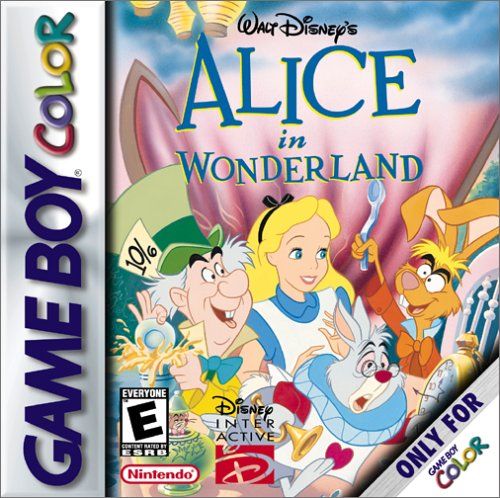 Front Cover for Walt Disney's Alice in Wonderland (Game Boy Color)