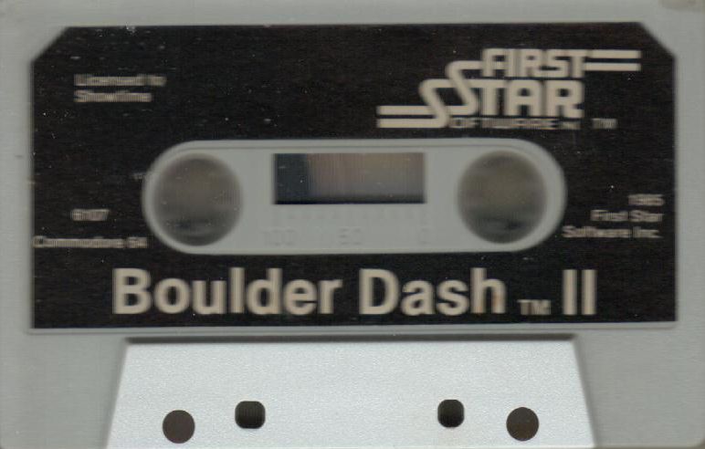 Media for Boulder Dash II: Rockford's Revenge (Commodore 64)