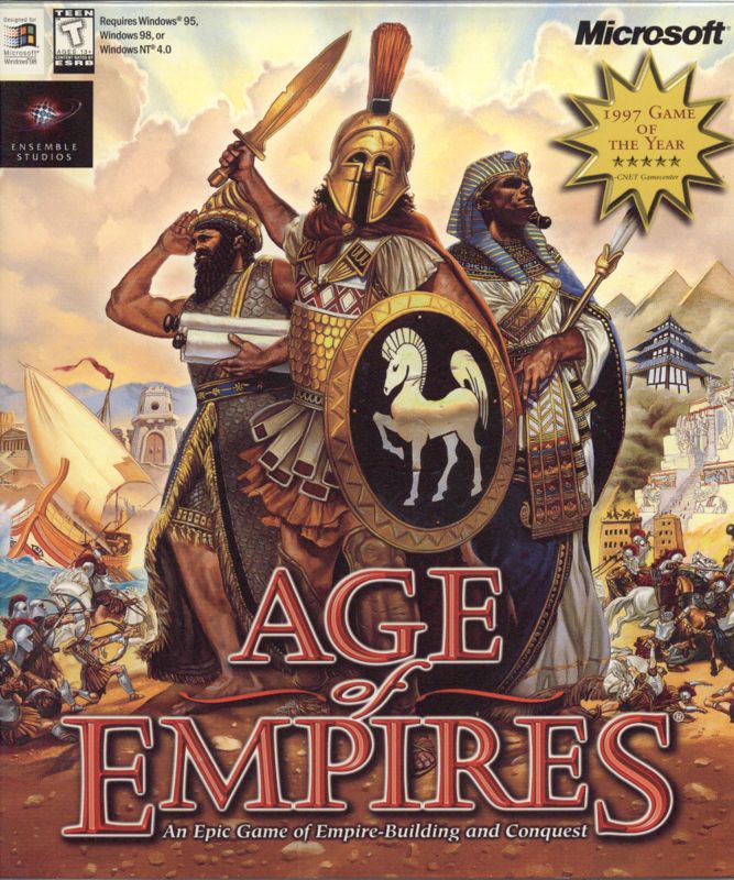 Front Cover for Age of Empires (Windows) (1998 release)