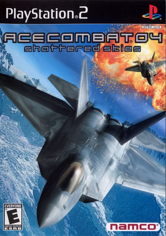 Front Cover for Ace Combat 04: Shattered Skies (PlayStation 2)