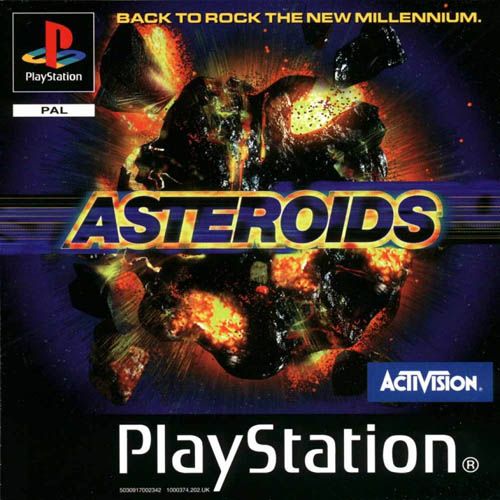 Front Cover for Asteroids (PlayStation)