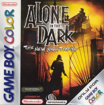 Front Cover for Alone in the Dark: The New Nightmare (Game Boy Color)