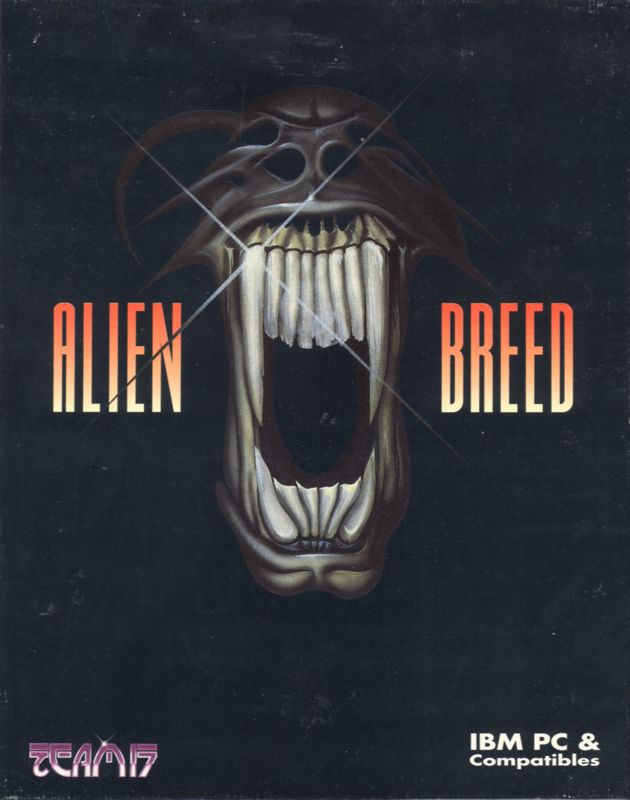 Front Cover for Alien Breed (DOS)