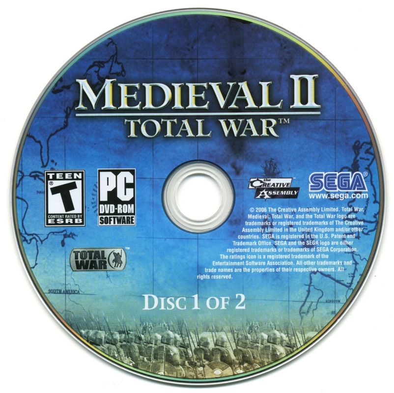 Media for Medieval II: Total War (Limited Edition) (Windows): Disc 1/2