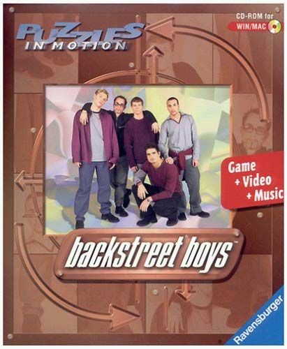 Front Cover for Backstreet Boys: Puzzles in Motion (Macintosh and Windows and Windows 3.x)