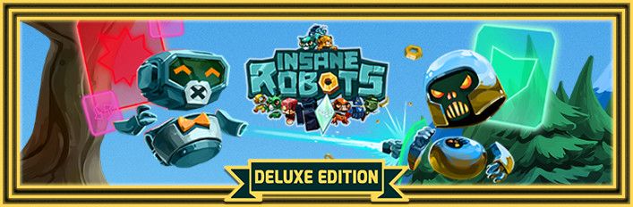 Front Cover for Insane Robots (Deluxe Edition) (Macintosh and Windows) (Steam release)