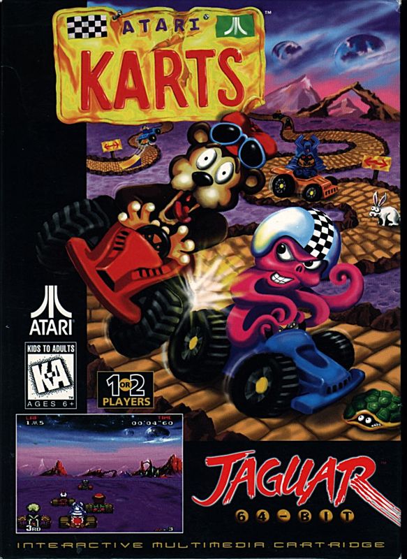 Front Cover for Atari Karts (Jaguar)