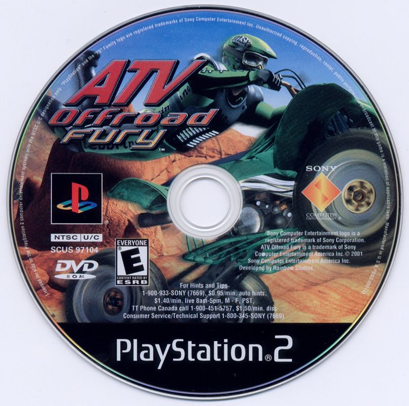 Media for ATV Offroad Fury (PlayStation 2)